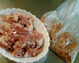 柿の種で☆簡単！鶏の唐揚げ作り方1写真