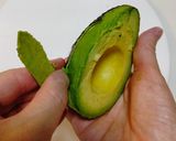 アボカドの種の取り方作り方7写真