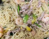 白菜と小松菜の塩焼きそば♪作り方4写真