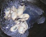 牡蠣のワイン蒸コリアンダーソース作り方5写真