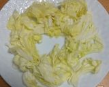 キャベツとカニかまのゴマ和え作り方1写真