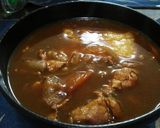 お蕎麦屋さん風のカレーで「お雑煮」作り方1写真