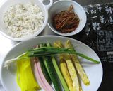 韓国・巻き寿司【キンパプ】恵方巻きにも♪作り方1写真
