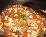 簡単♪３step♪肉なし☆麻婆豆腐作り方3写真
