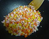 おさかなのソーセージでオムライス作り方2写真