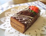 キャラメルコーヒーのチョコレートケーキ♪作り方12写真