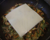 朝おかず、千切り野菜お好み焼き風作り方7写真
