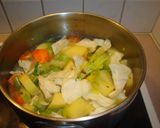 クミンと大麦入り野菜スープ作り方1写真