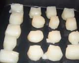 お餅と一緒にキャベツも食べよう餅グラタン作り方1写真
