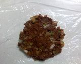 シンプル　ねぎ味噌おにぎりと焼きおにぎり作り方4写真