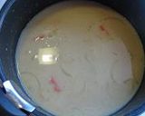 お魚のソーセージでカレークリームシチュー作り方6写真