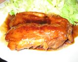 鶏の照り焼き｛ご飯を御代りしました｝作り方8写真