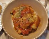トマトソースのタラと高野豆腐のソテー♪作り方10写真