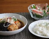絶品！野菜とチキンのスープカレー作り方7写真