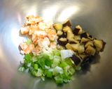 クセになる海老入りレンコン餅です作り方2写真