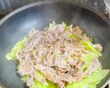 超簡単❣️蒸し豚こまキャベツ🥬🐷作り方5写真