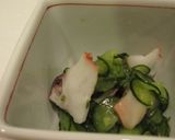 隠し味に蜂蜜♪　タコときゅうりの酢の物作り方3写真