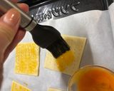 クリームチーズとサーモンパイサンド作り方3写真