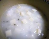 ルクルーゼで餅入り七草粥☆作り方5写真