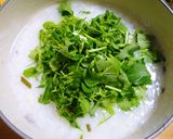 ルクルーゼで餅入り七草粥☆作り方6写真