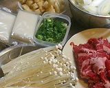 土鍋で肉うどん~20分で完成やで~作り方1写真