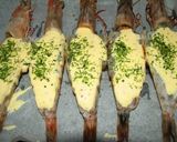 簡単な『エビのマヨネーズマスタード焼き』作り方4写真