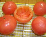 まるごとトマトのジューシーグラタン♪作り方1写真
