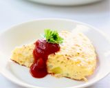 フワッと美味しい【マッチャンとベーコンのオムレツ作り方7写真