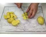 カリカリベーコンとチーズのポテサラ★動画作り方3写真