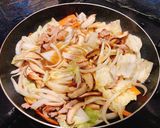 白菜たっぷり!あんかけ焼きそば作り方9写真