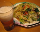 中華屋さんに挑戦！　しゃっきり野菜炒め作り方6写真