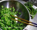 オクラの明太子和え作り方1写真