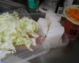 野菜たっぷり♪中華風みそスープ作り方2写真