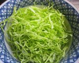 ひとりランチ キムチ丼作り方1写真