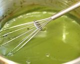 抹茶ムースの「豆しばケーキ」作り方2写真