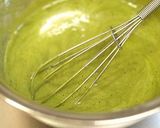 抹茶ムースの「豆しばケーキ」作り方4写真