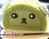 抹茶ムースの「豆しばケーキ」作り方12写真