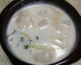 簡単✿餅入り豆乳スープ✿作り方4写真
