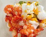 味研焼肉の生だれで作る 海老アボカドサラダ作り方5写真