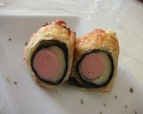 餃子の皮でソーセージチーズ揚げドッグ作り方7写真