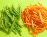 梅ドレッシングde温野菜サラダ♪作り方1写真