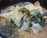 もつ鍋でお雑煮作り方2写真