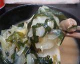 もつ鍋でお雑煮作り方3写真