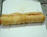 油揚げと豚肉のクルクル巻き♡焼き作り方3写真