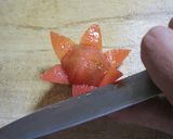 お弁当に❤サラダに❤トマトのおひさま作り方4写真