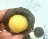 レンジ餅で作る、簡単 栗大福作り方5写真
