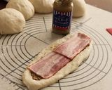 ピザ味ベーコンエピ＆ソーセージパンエピ☆作り方5写真