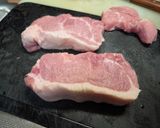 柔らか肉厚ポークチャップ作り方2写真