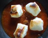 焼き餅のミートソースがけ作り方2写真