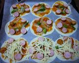 余った餃子の皮で薄皮ピザ作り方2写真
